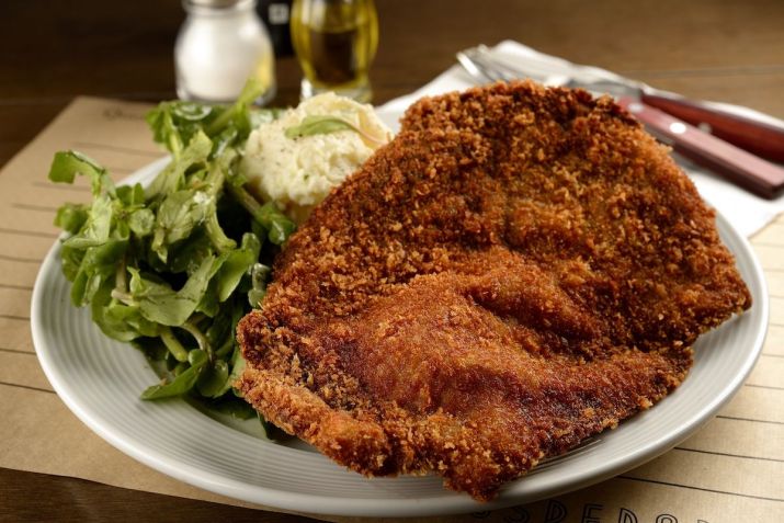 Milanesa de angus do Hospedaria / Wellington Nemeth