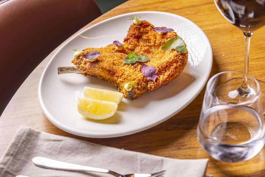 Milanesa de porco do Lolla / Mário Rodrigues