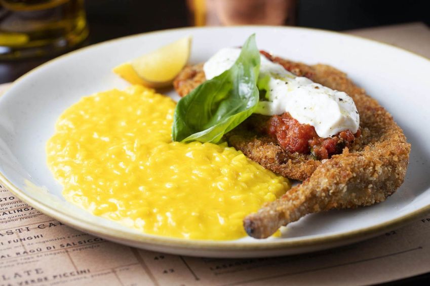 Cotoletta all milanese do Piccini / Raul da Mota