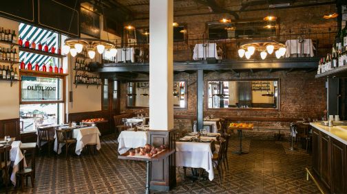 Ambiente interno do Don Julio, em Buenos Aires