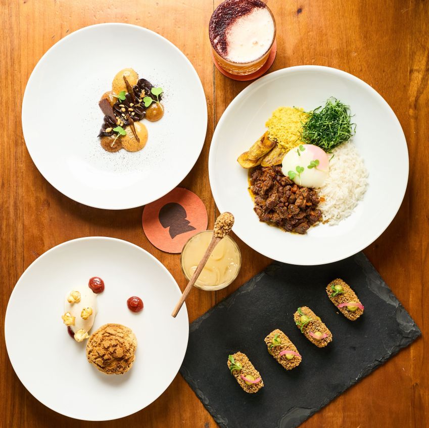 Pratos variados do Cuia, restaurante da chef Bel Coelho • Laís Acsa