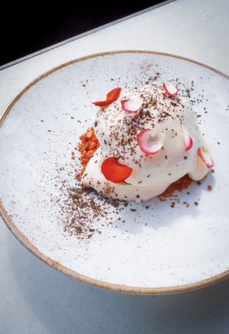 Pavlova especial para o Dia das Mães do Esther Rooftop • Divulgação